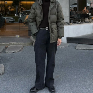 [3]아웃스탠딩 카라코람 다운 패딩 파카 올리브