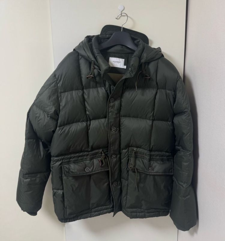 [3]아웃스탠딩 카라코람 다운 패딩 파카 올리브--4