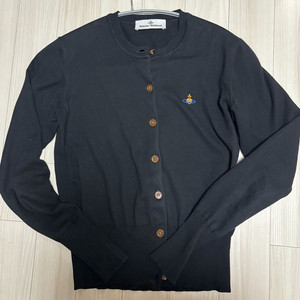 비비안 웨스트우드 베아 크루넥 가디건 블랙 s