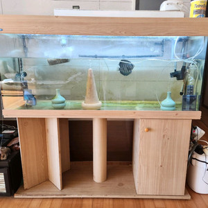 4자짜리 어항(상부여과기+외부여과기)