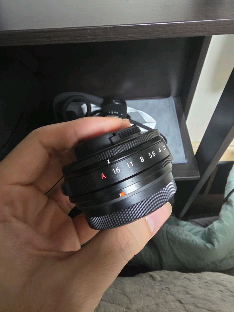 후지 23mm xf2.8 단렌즈 팬케이크--2