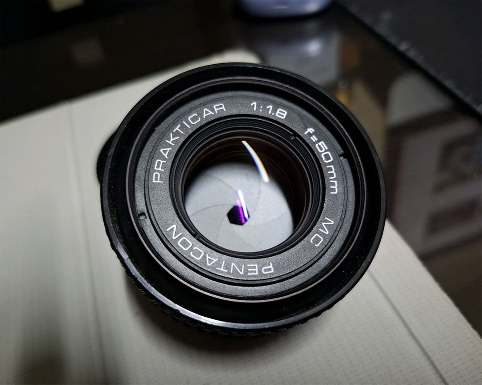 [수동렌즈] 펜타콘 Pentacon PB마운트 50mm F1.8 (소니아답터 포함) 이미지