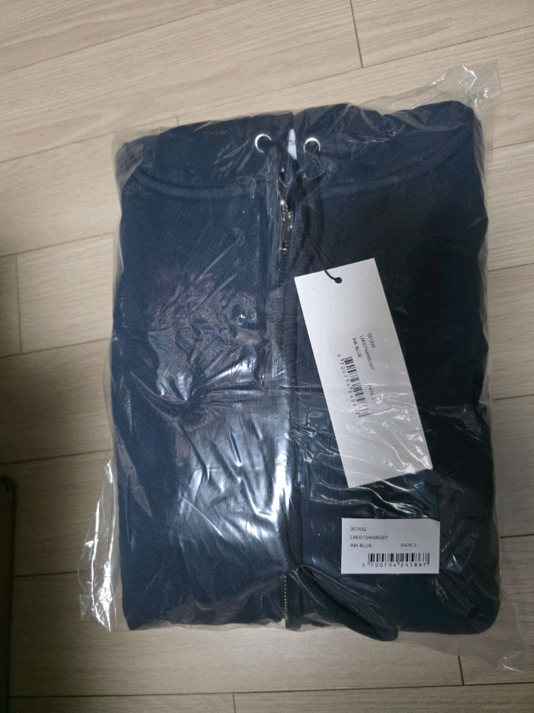 메종키츠네 후드 집업그레이L 네이비L 2벌 이미지