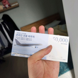 대한항공 5만원 바우처