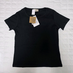 셀렙샵에디션 26SS 콤드코튼 포인텔 티셔츠 블랙 (새상품)