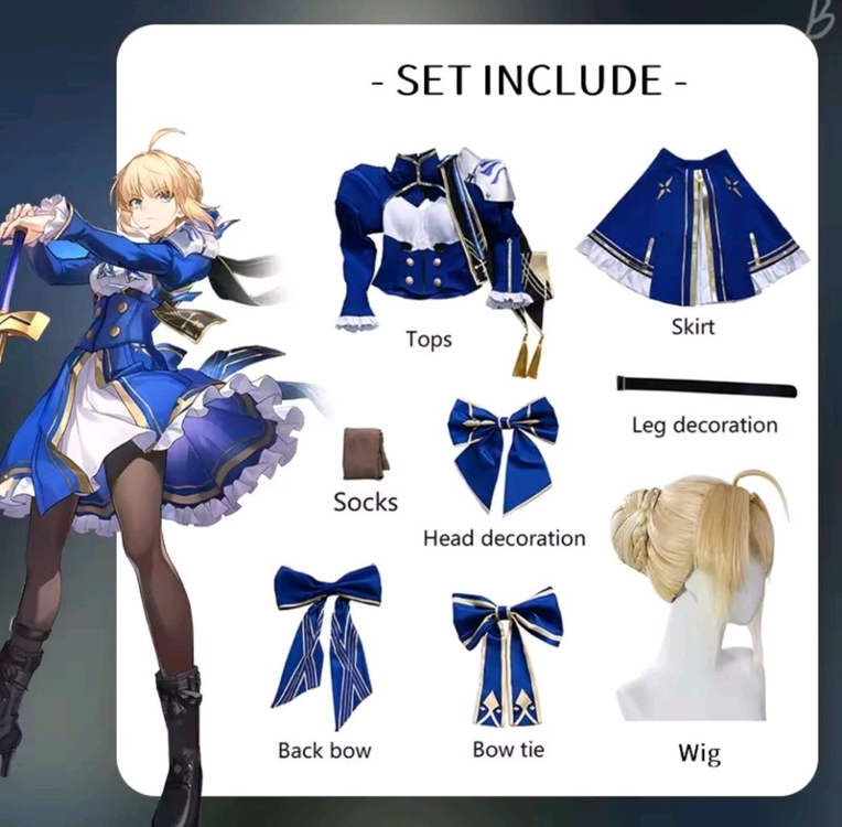 페이트 세이버 코스프레 팝니다!--1