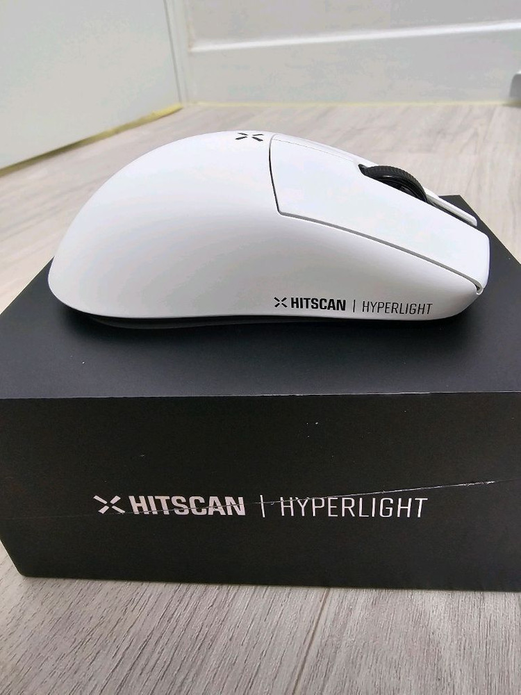 히트스캔 하이퍼라이트 화이트+8k 동글 판매--4