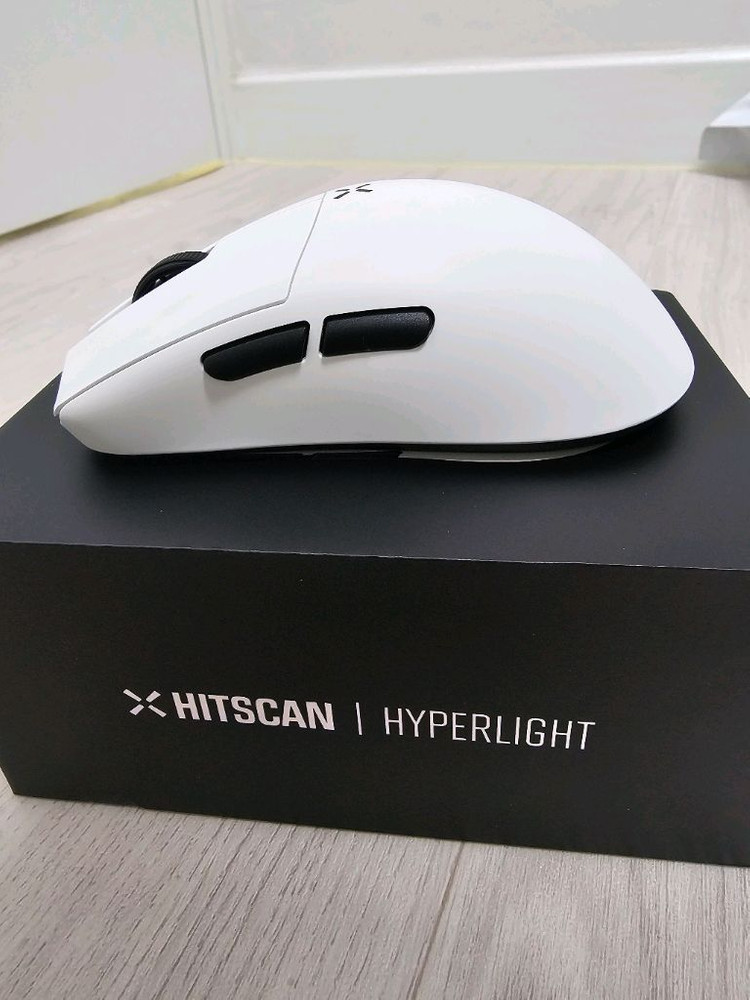 히트스캔 하이퍼라이트 화이트+8k 동글 판매--5