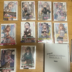 로시데레 라노벨 초판 1~9권 (5권 특별판) + 코믹스1~3권 이미지