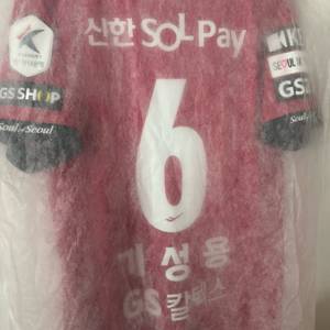 FC서울 2024 홈 기성용 풀마킹 유니폼 판매합니다 이미지