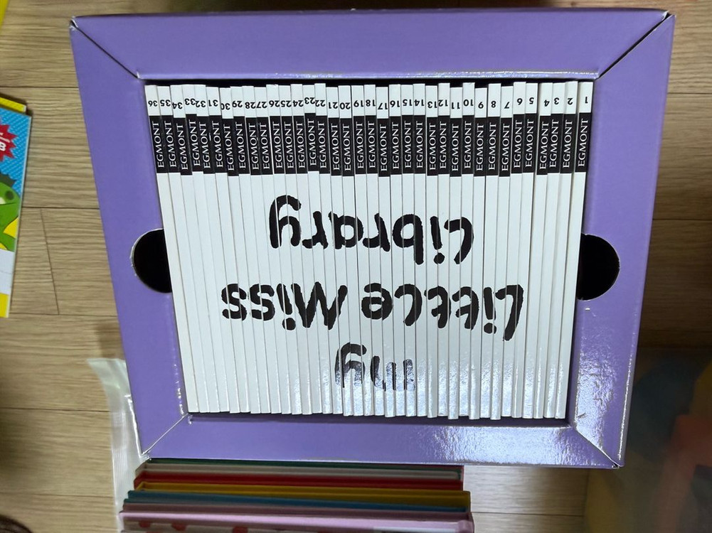 이큐의 천재들 Little Miss 영어 원서 전집 36권--2