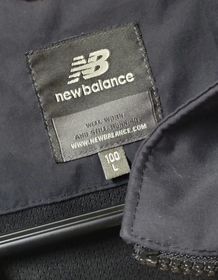 뉴발란스 컬러블록 웜업 자켓--5