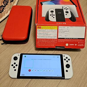 S급 풀구성 닌텐도 스위치 OLED 배터리개선판