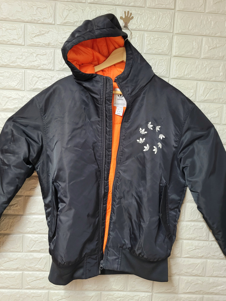 아디다스 볼드 후드 항공점퍼--3