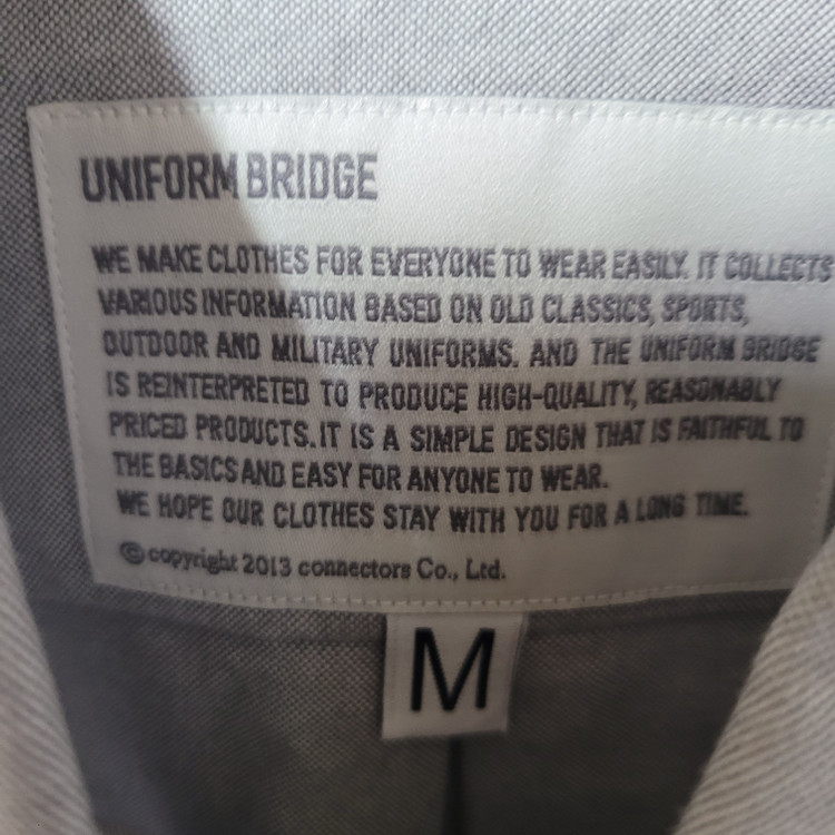 유니폼브릿지 루즈핏 셔츠--2