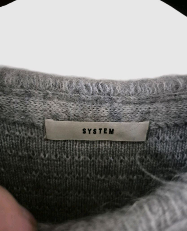 시스템 여자 모헤어 울 원피스 니트--3