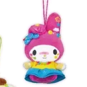 산리오 한정 인형 마이멜로디 마스코트 키링 데코라 팝 이미지