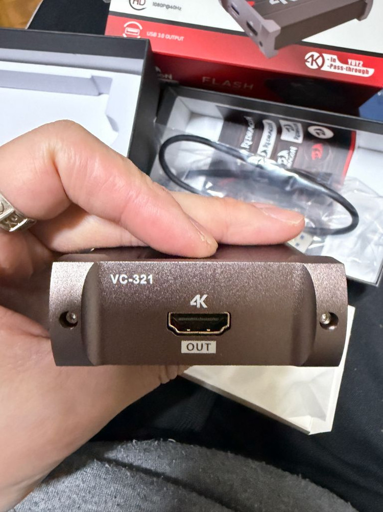 FLASH VC321 4K Video Capture Card (캡처카드) 이미지