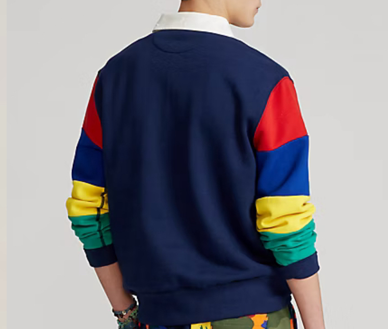 폴로 카라 맨투맨 기모 폴로 럭비티 (정품 QR 인증)--1