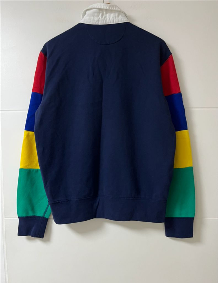 폴로 카라 맨투맨 기모 폴로 럭비티 (정품 QR 인증)--3