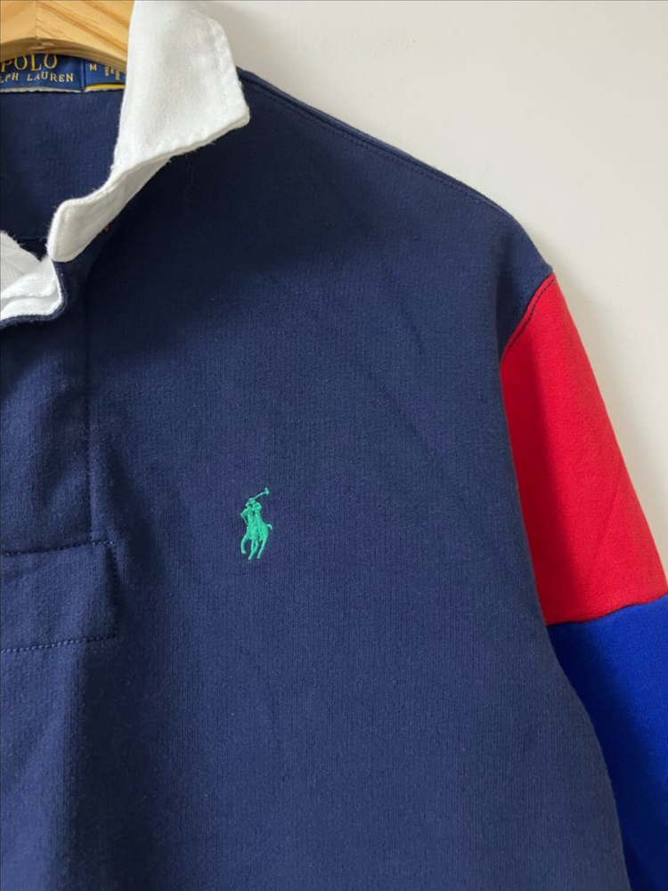 폴로 카라 맨투맨 기모 폴로 럭비티 (정품 QR 인증)--4