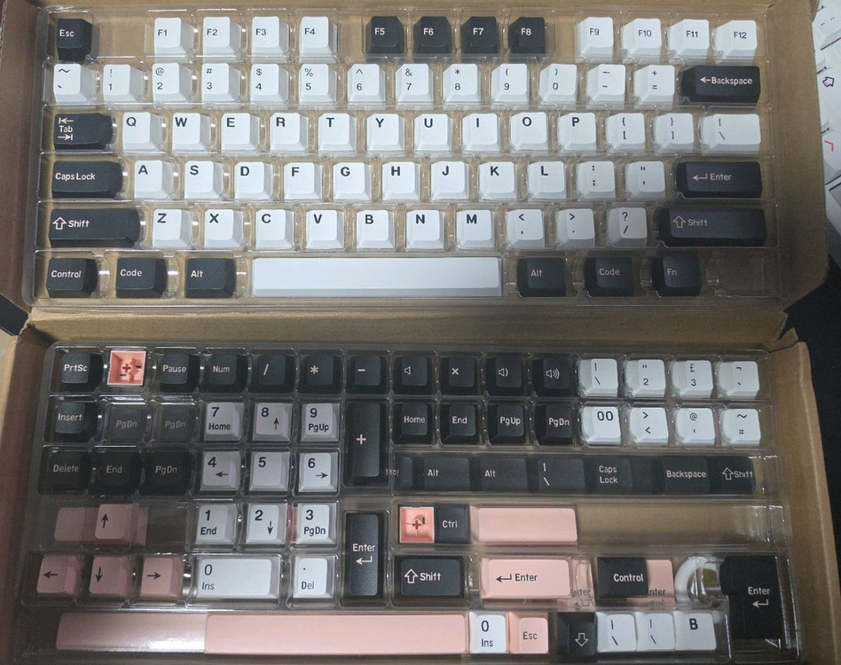 알리, 사오파오 키캡 4세트 일괄 이미지