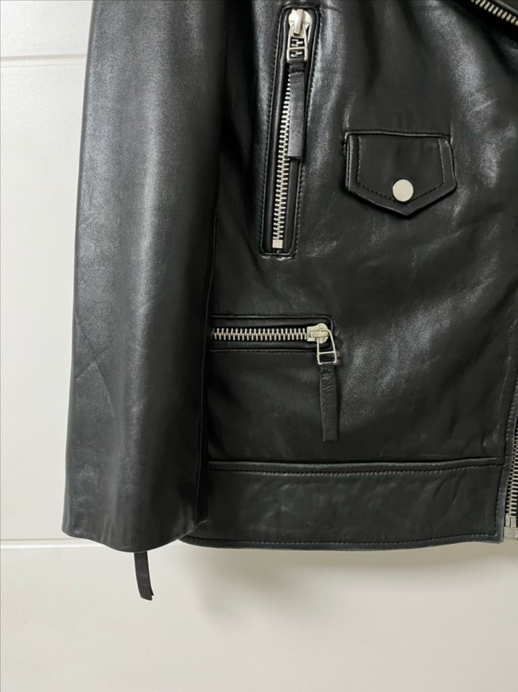 자라 라이더 가죽 자켓 양가죽 이미지