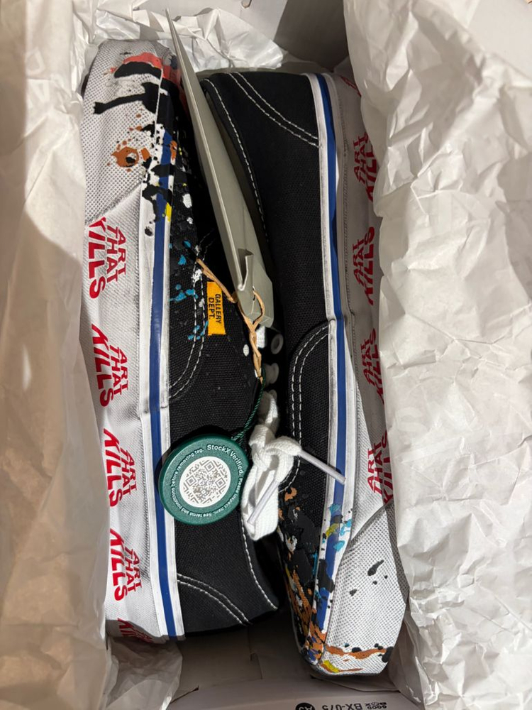 반스 x 갤러리 디파트먼트 OTW 어센틱 44 블랙 반스x갤뎁 265 이미지