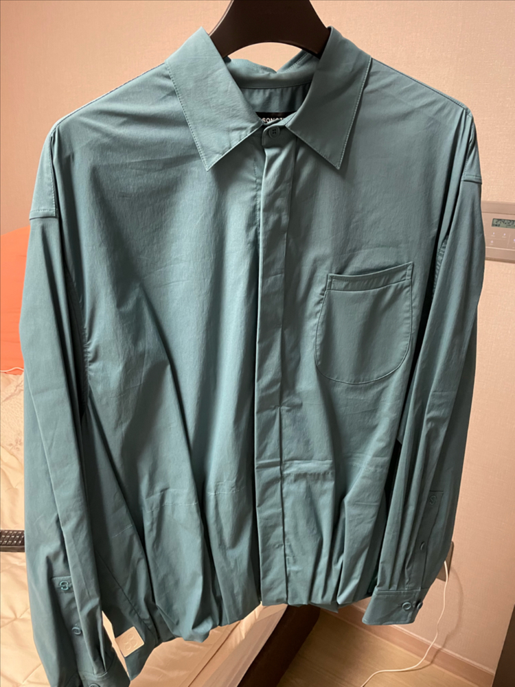 송지오옴므 셔링 셔츠 95사이즈--0