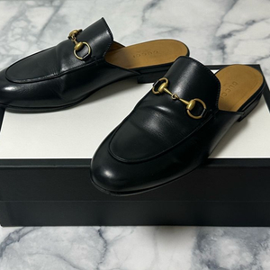 [36] 구찌 여성 홀스빗 블로퍼 슬리퍼 이미지