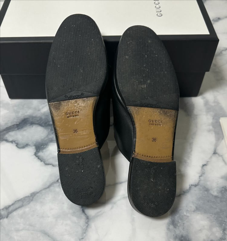 [36] 구찌 여성 홀스빗 블로퍼 슬리퍼 이미지