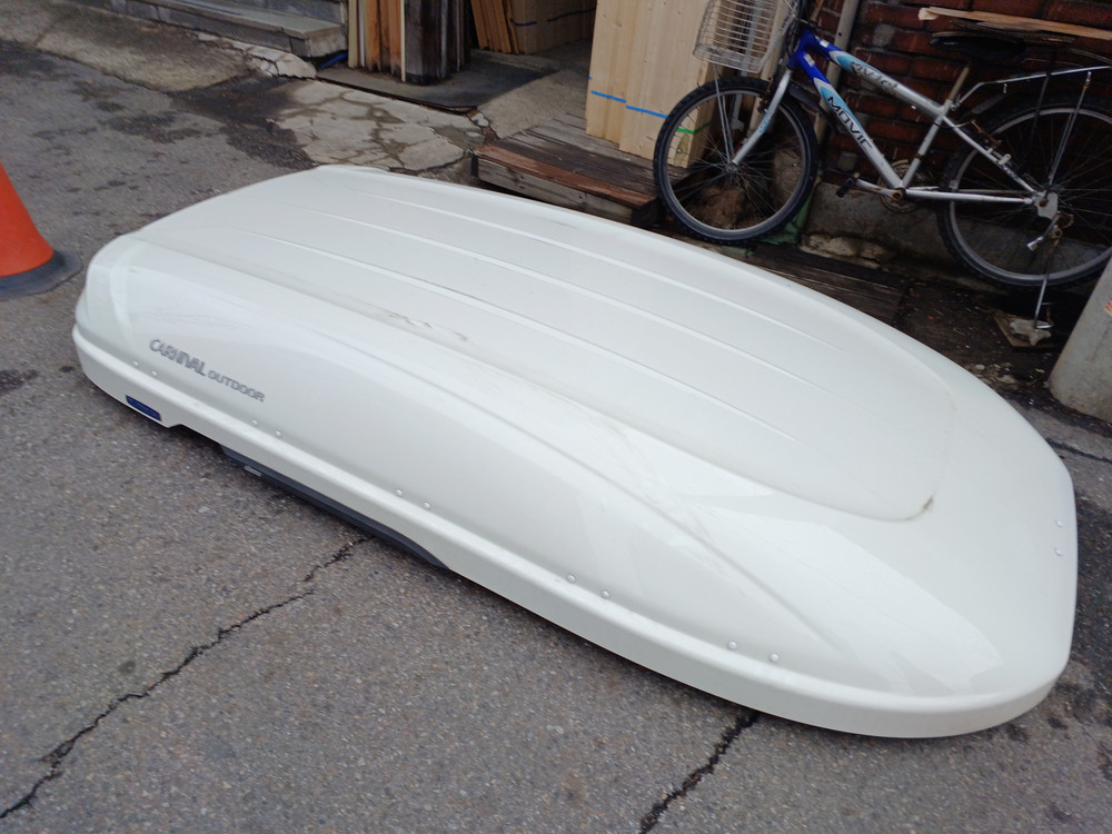 올뉴카니발 코토 일체형루프박스 화이트유광(올뉴카니발용) 이미지