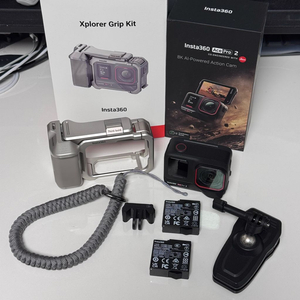 인스타360 에이스프로2 + 틸타 케이지 + 마그네틱 백팩 클립