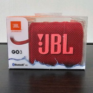 JBL GO3 블루투스 스피커 레드 미개봉