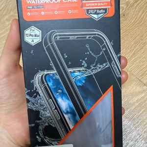 아이폰13 promax 프로맥스 풀커버 방수케이스 중고 (미개봉, 새제품) 이미지