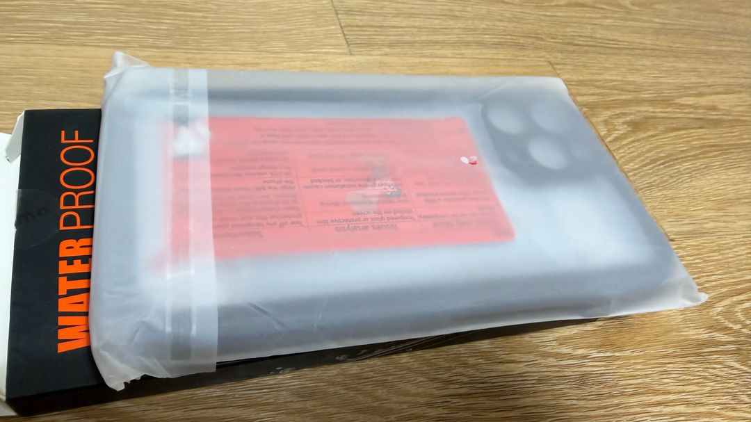 아이폰13 promax 프로맥스 풀커버 방수케이스 중고 (미개봉, 새제품) 이미지