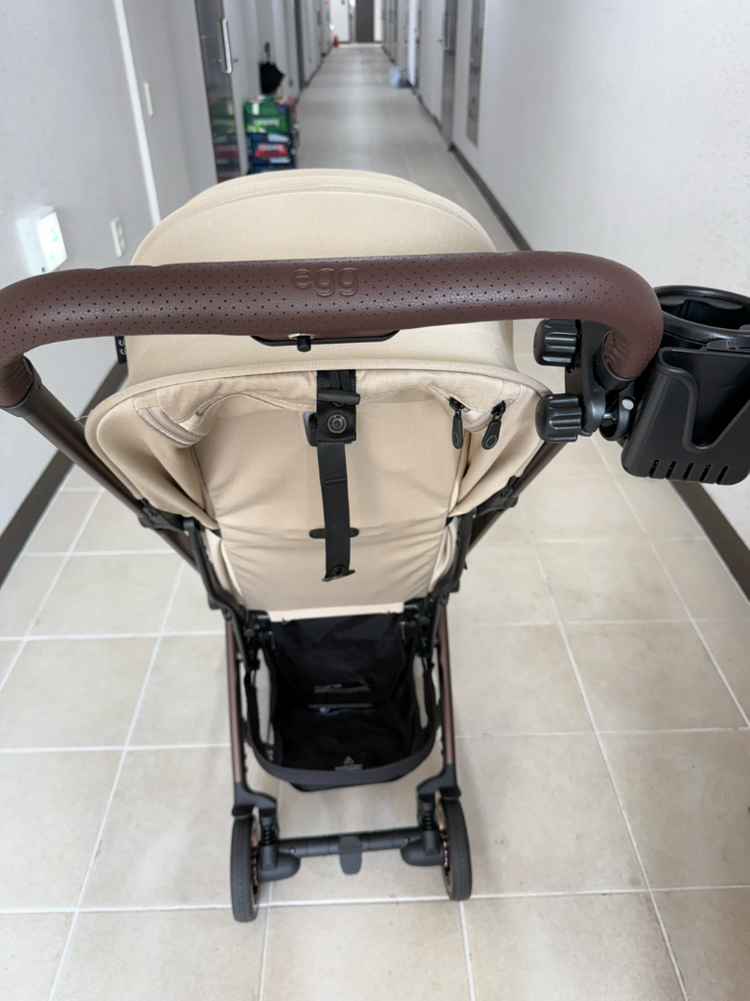 에그 스카이 유모차 버터밀크 색상--2