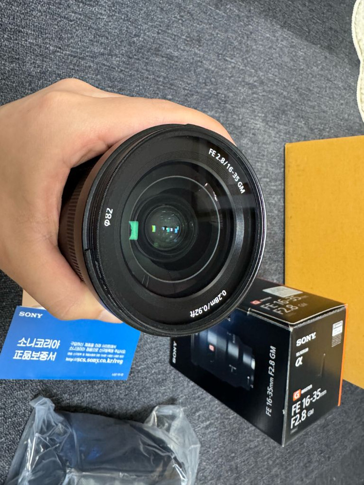 소니 1635gm 렌즈 판매합니다 이미지
