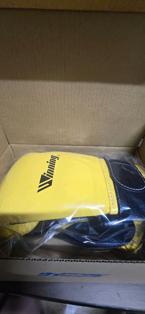 위닝글러브 커스텀 12온스 벨크로 스페셔로고 새거 이미지