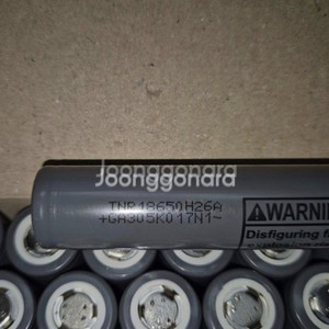 18650 고방전 배터리 H26A 2600mah 40개 이미지