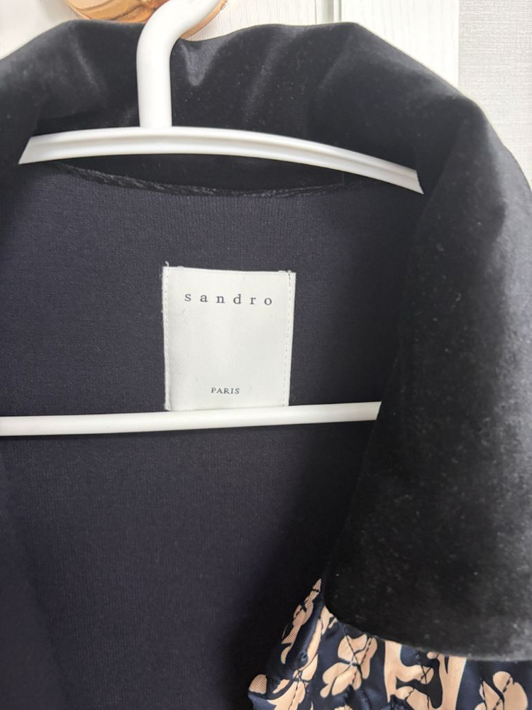 산드로 퀼팅 자켓--4