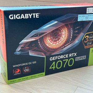 지포스 RTX 4070 SUPER 그래픽카드 이미지