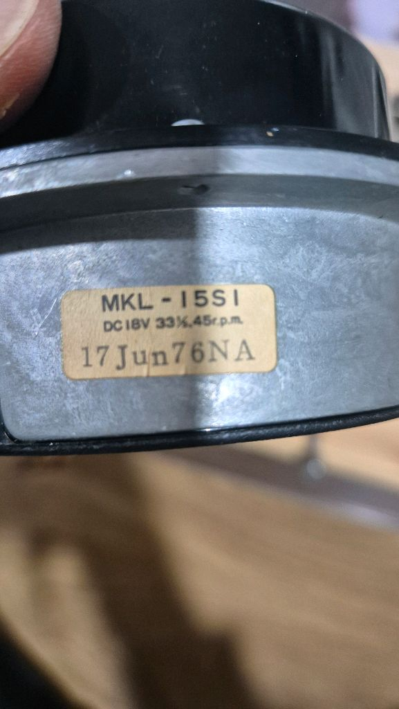 Lo-D PS-38 턴테이블 힌지 모터 받침 등 이미지