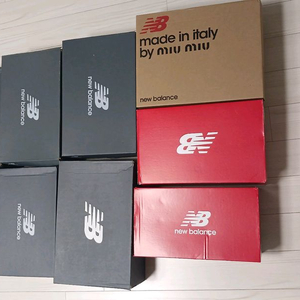 NEW BALANCE 뉴발란스 신발박스 10개(사이즈 사진참조)