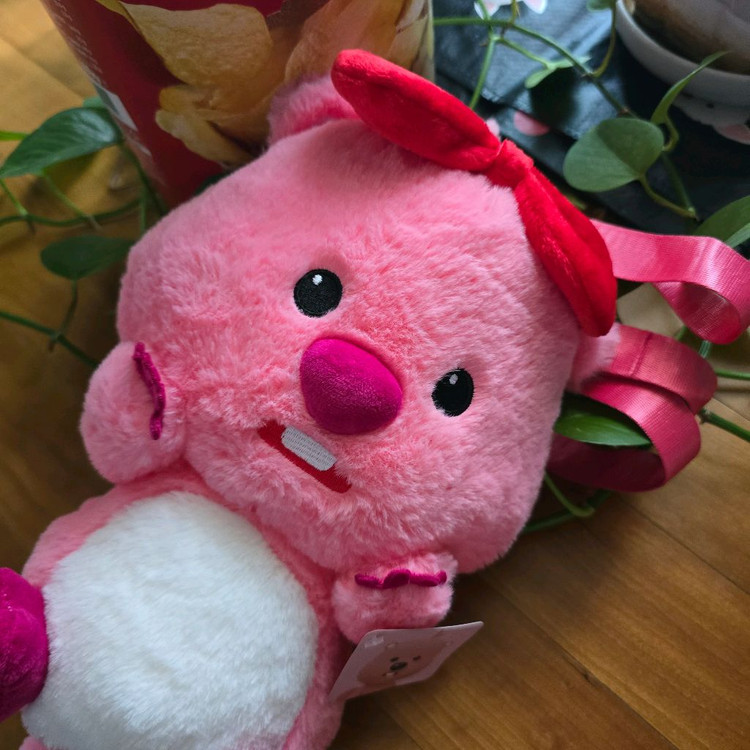 (새상품) 잔망루피 크로스스트랩 인형 이미지