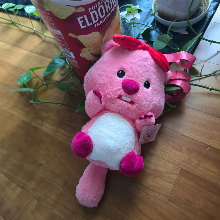 (새상품) 잔망루피 크로스스트랩 인형 이미지