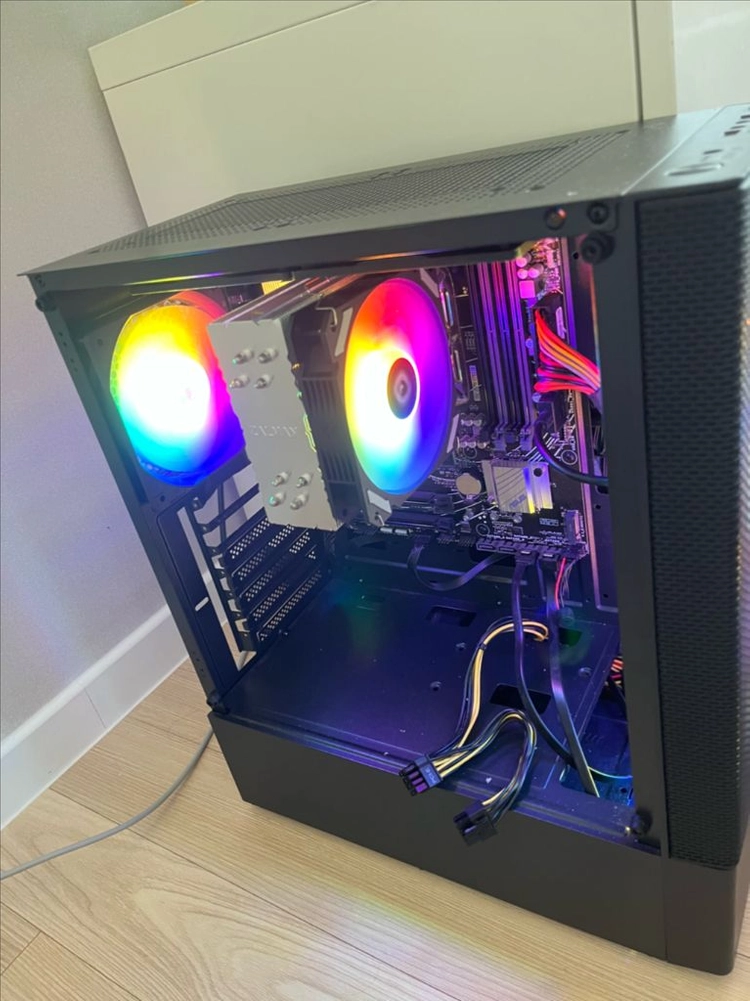 CPU 라이젠 7500f (인텔 i5-13490f보다 좋아요)메인보드 b650m 프라임 2 cpu 쿨러 반본체 - 안심되는 중고거래