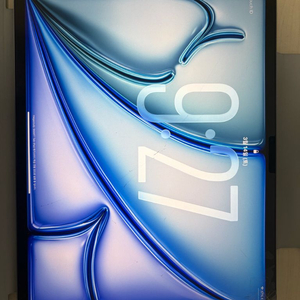 아이패드 에어6세대 13 m2 액정파손(가격조정 가능) 이미지