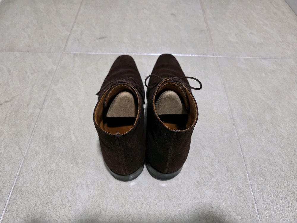 CJ 크로켓앤존스 텟버리 다크브라운 스웨이드 처카 부츠 / (까르미나 맥나니 로크 버윅 얀코)--2