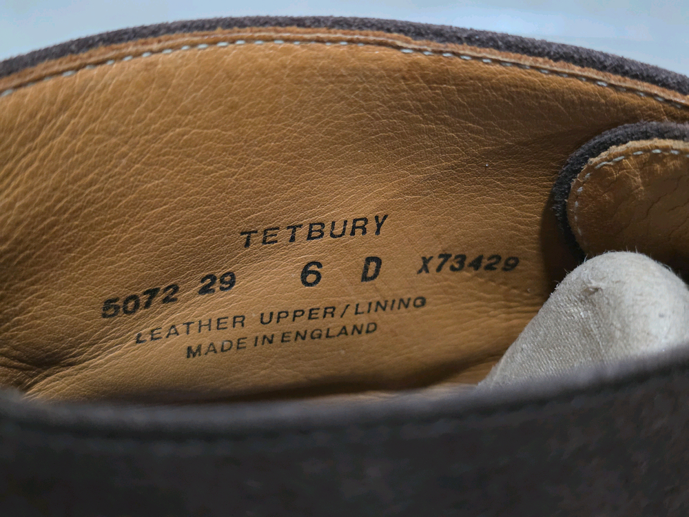 CJ 크로켓앤존스 텟버리 다크브라운 스웨이드 처카 부츠 / (까르미나 맥나니 로크 버윅 얀코)--4